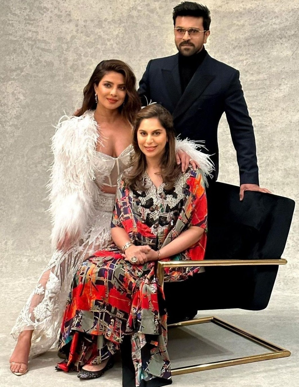 Ram Charan attends pre-Oscars event with wife Upasana